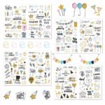 stickers for birthdays Holidays christmas 100pcs - Image 4